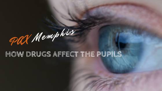 how drugs affect the pupils