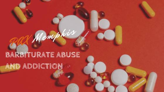barbiturate pills representing drug abuse and addiction