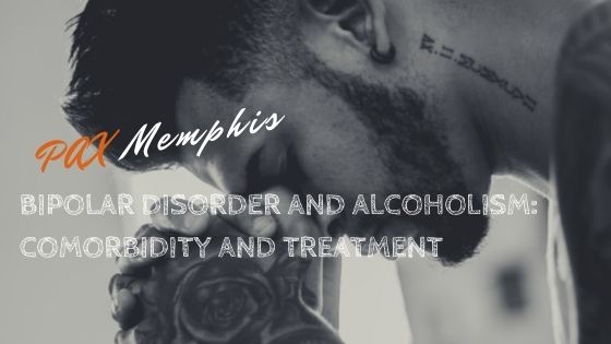 man struggling with bipolar disorder and alcoholism