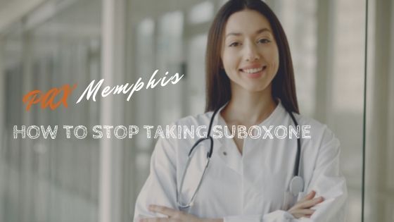 physician helping a patient stop taking Suboxone