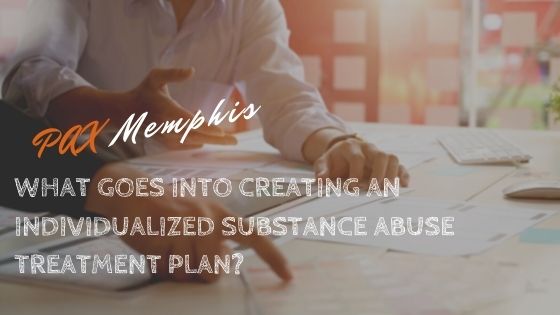 patient and therapist writing a substance abuse treatment plan
