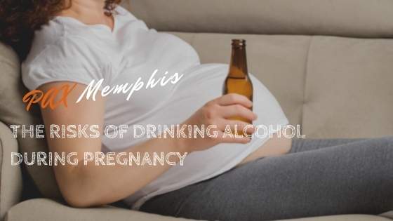 woman drinking alcohol during her pregnancy