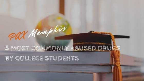 most commonly abuse drugs by college students