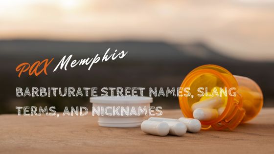 barbiturate street names and slang terms